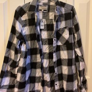 NWT Express Boyfriend Flannel